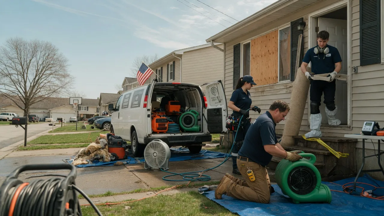 Water Damage Restoration in Highland Park, MI near me